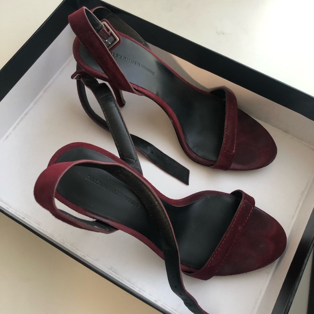 Alexander Wang Antonia Ankle Strap Sandals 35.5